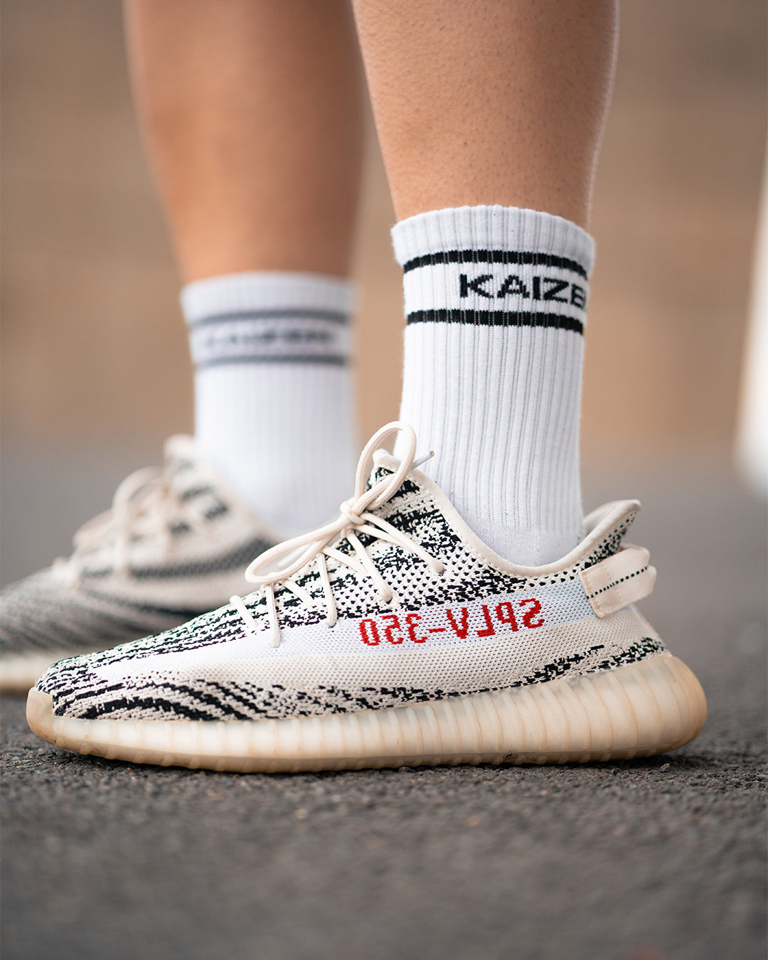 4-PACK SOCKS - WHITE