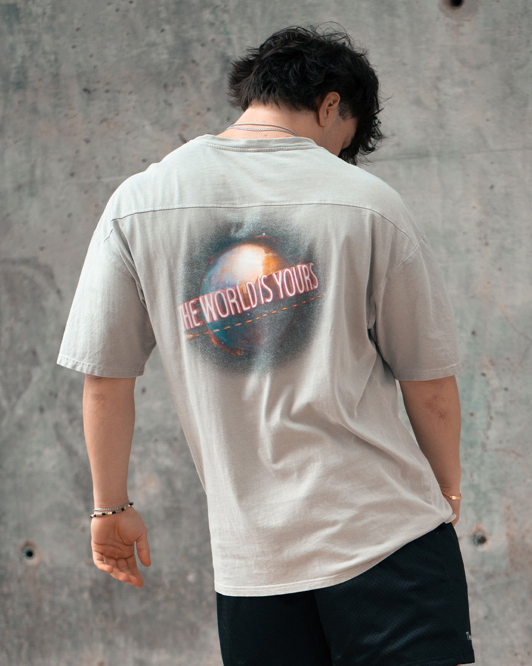 DANNY X KAIZEN OVERSIZED THE WORLD IS YOURS T-SHIRT