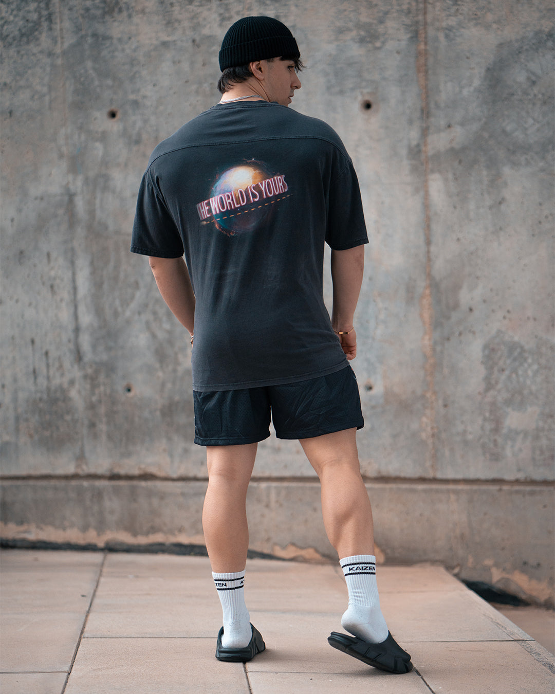 DANNY X KAIZEN OVERSIZED THE WORLD IS YOURS T-SHIRT