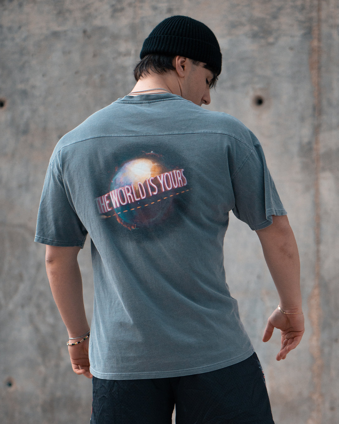 DANNY X KAIZEN OVERSIZED THE WORLD IS YOURS T-SHIRT