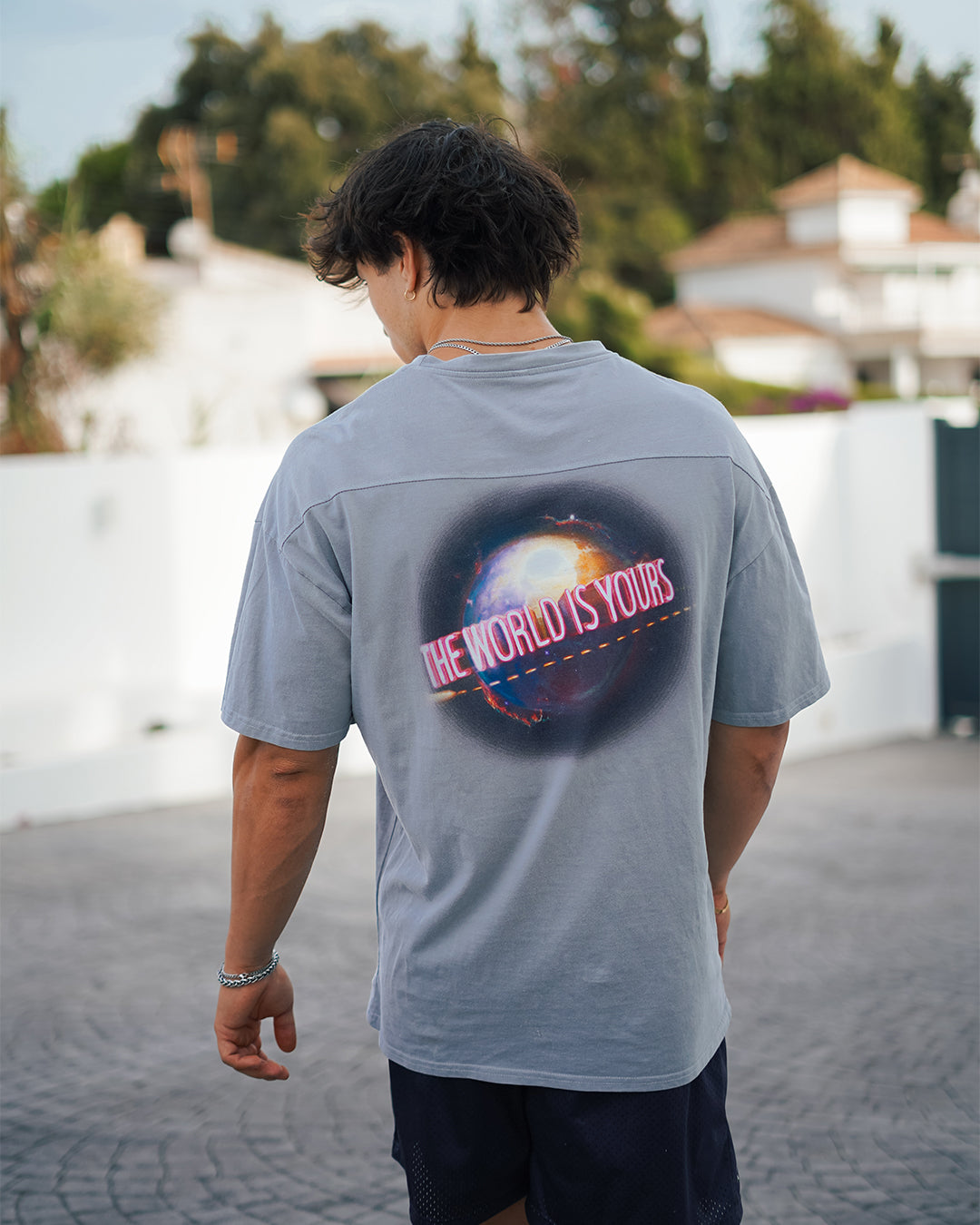 DANNY X KAIZEN OVERSIZED THE WORLD IS YOURS T-SHIRT