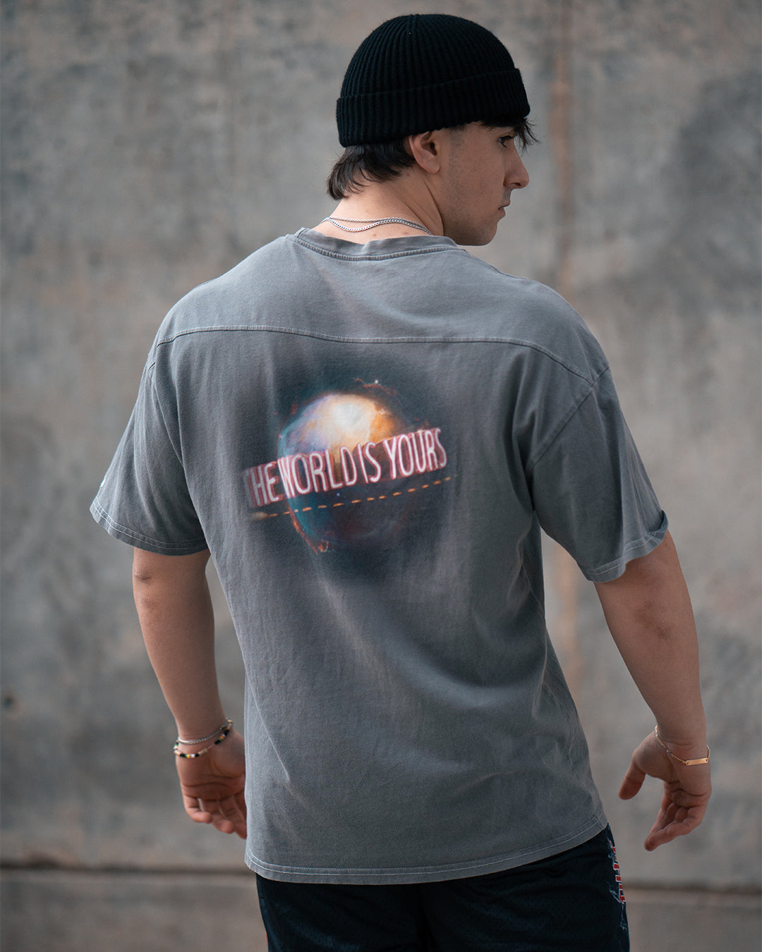 DANNY X KAIZEN OVERSIZED THE WORLD IS YOURS T-SHIRT