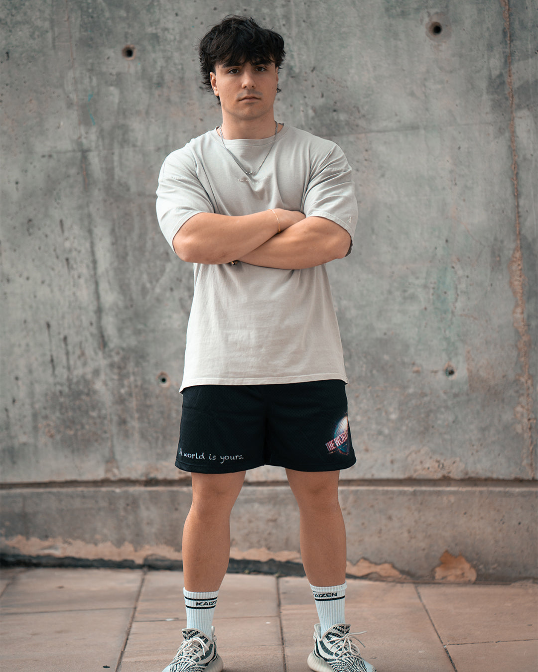 DANNY X KAIZEN OVERSIZED THE WORLD IS YOURS T-SHIRT