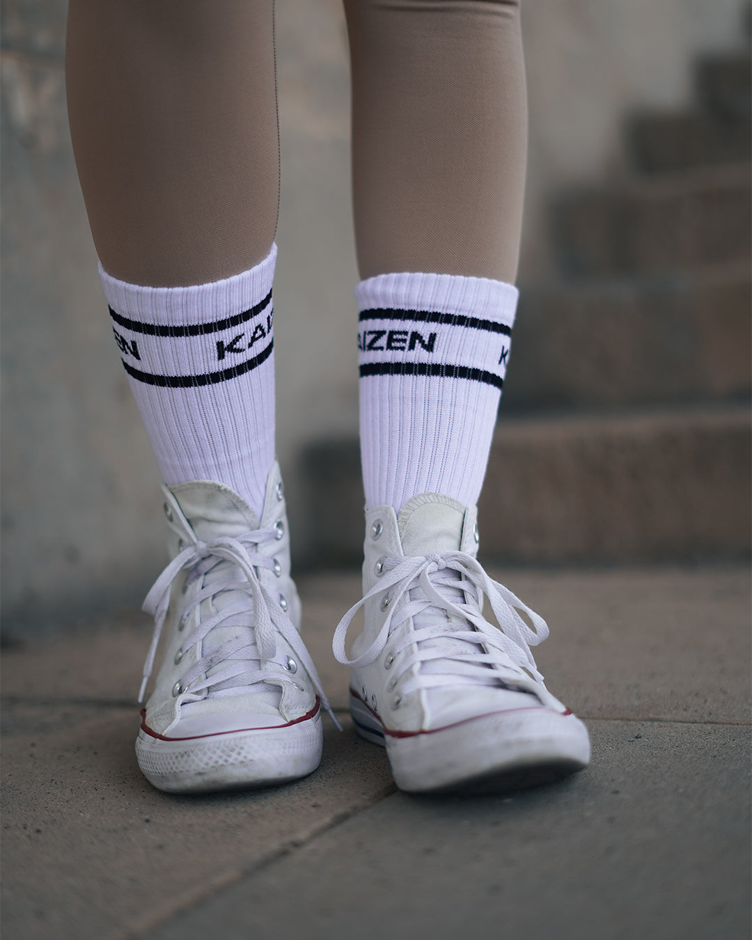 4-PACK SOCKS - WHITE