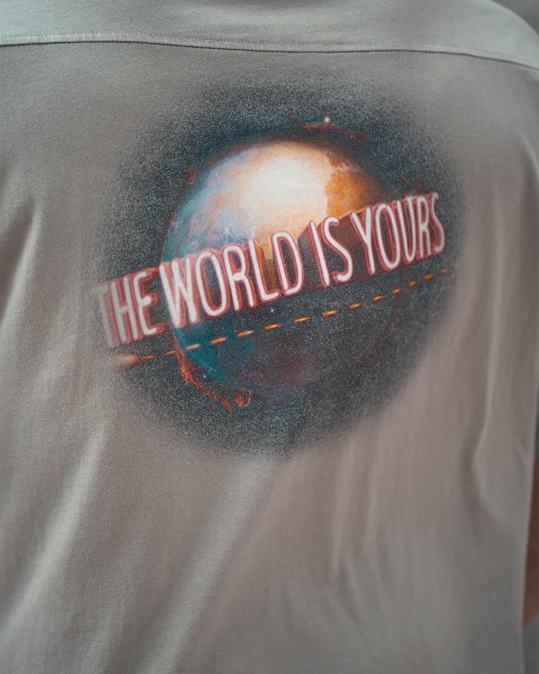 DANNY X KAIZEN OVERSIZED THE WORLD IS YOURS T-SHIRT