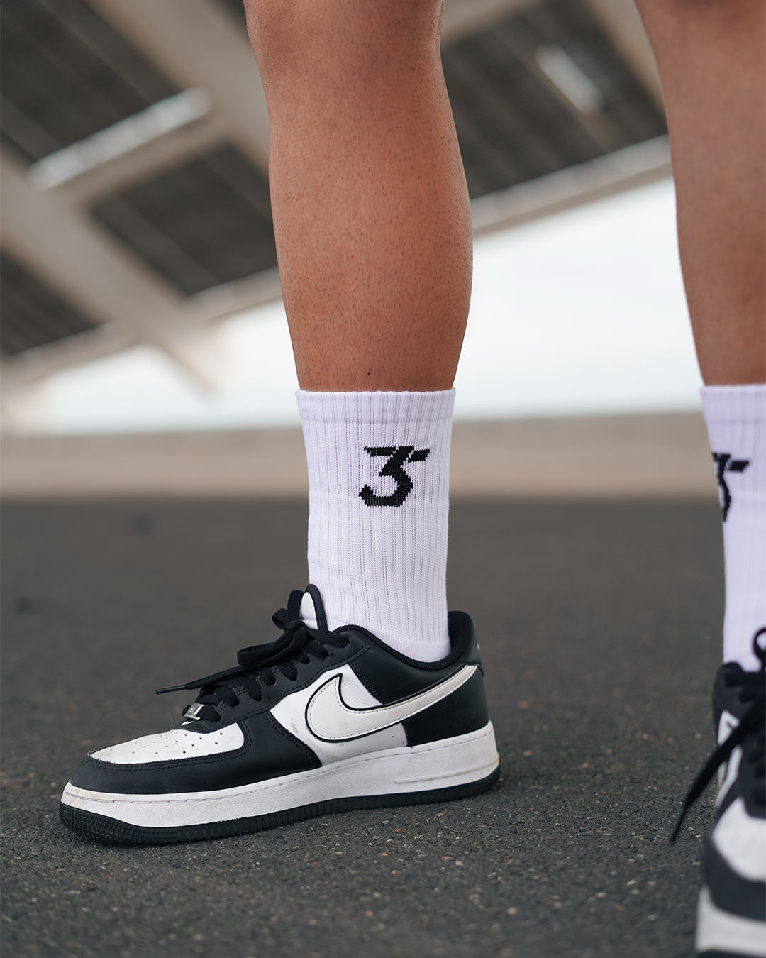 4-PACK SOCKS - WHITE