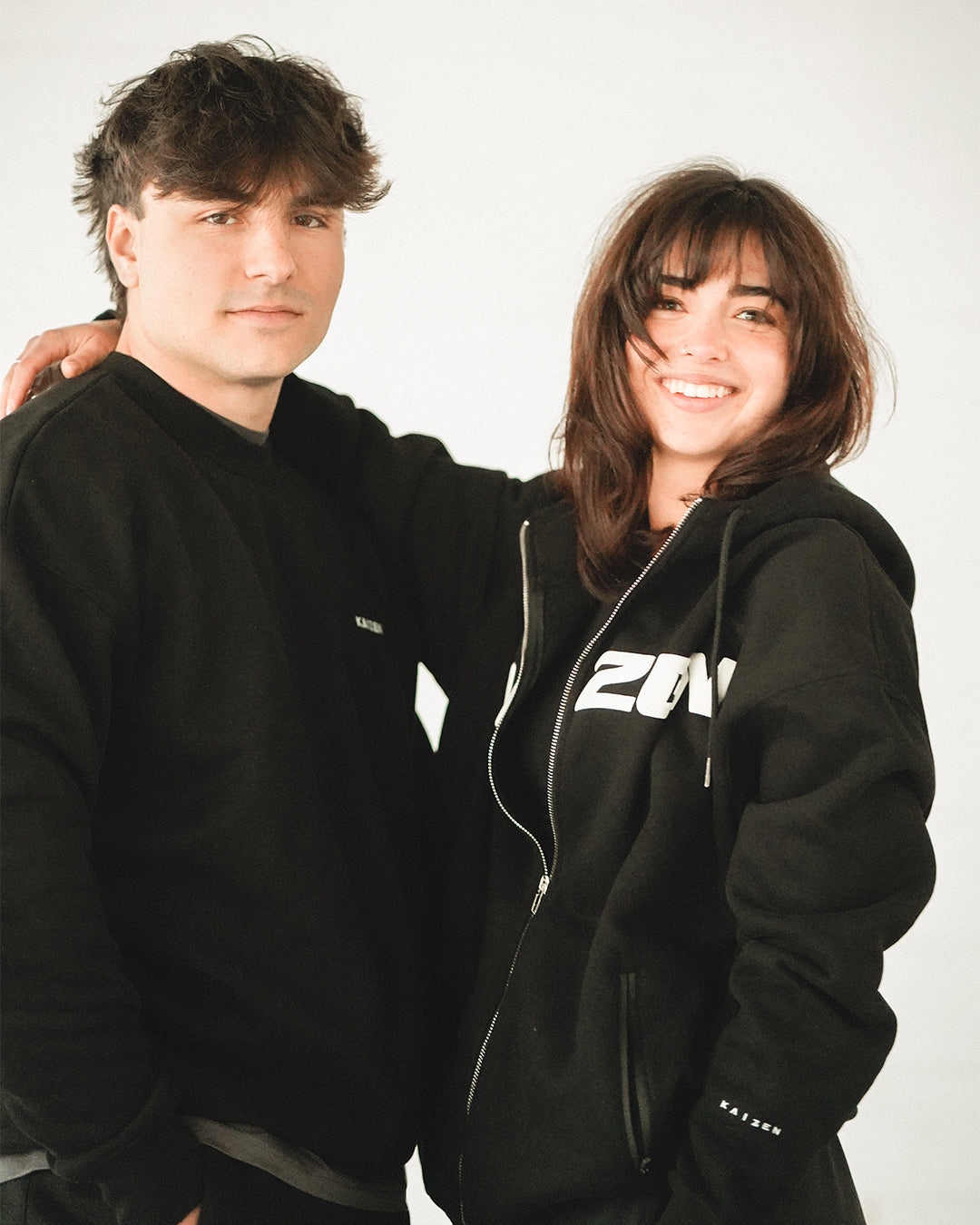 TEAM KAIZEN™ OVERSIZE FULL ZIP HOODIE