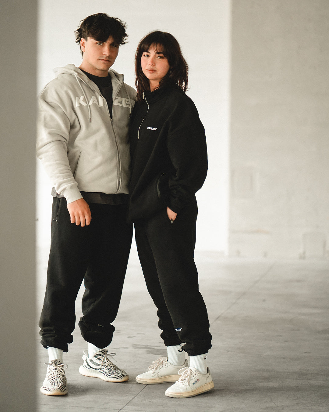 TEAM KAIZEN™ OVERSIZE 1/4 ZIP PULLOVER