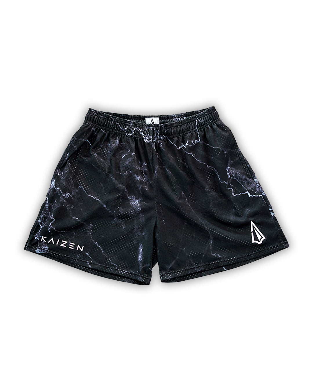 Leg-Day Shorts - Black Marble
