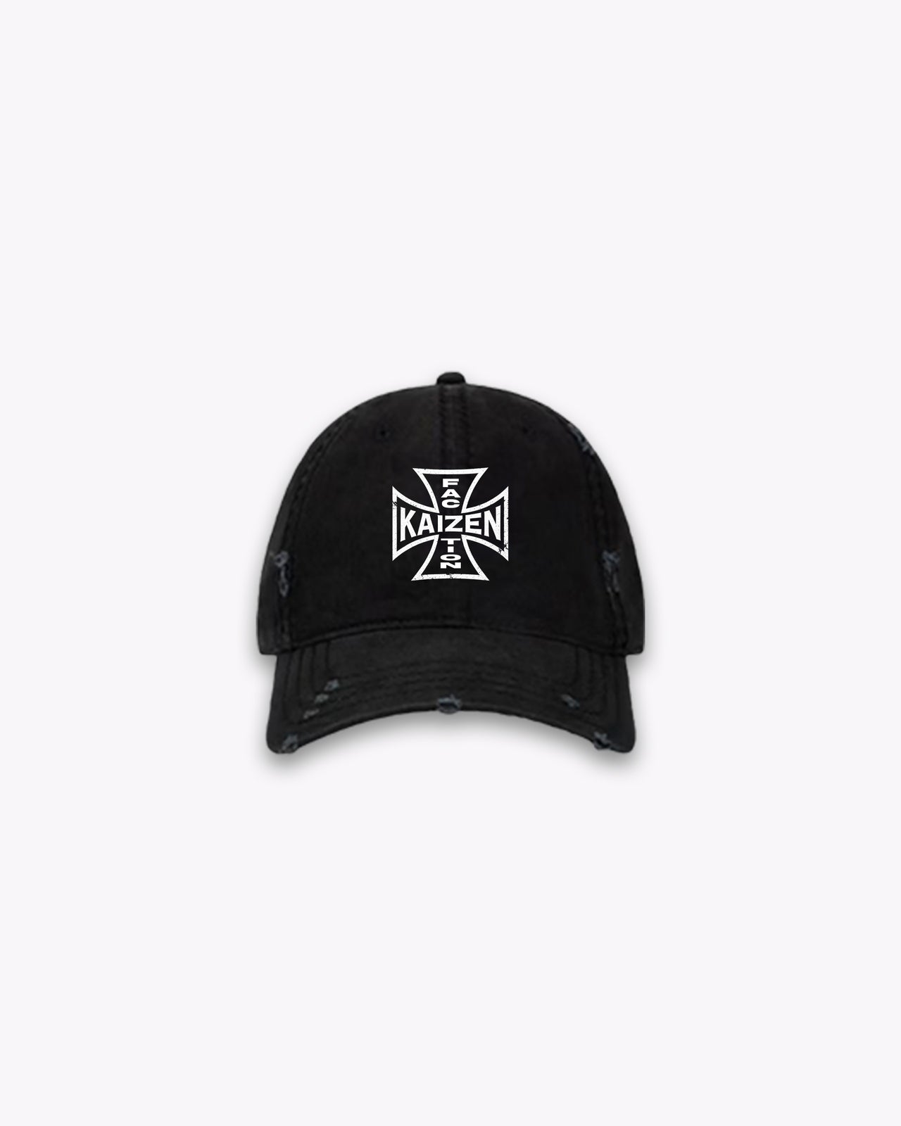 DISTRESSED KZN FACTION CAP - BLACK
