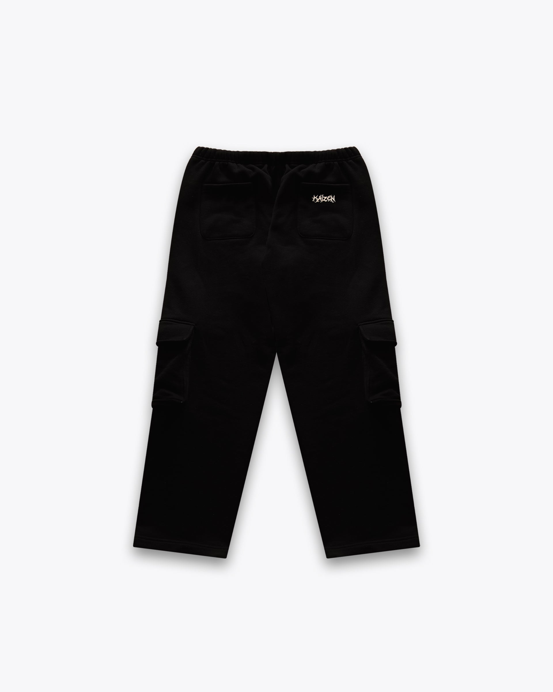 NO-CUFF BAGGY CARGO JOGGERS