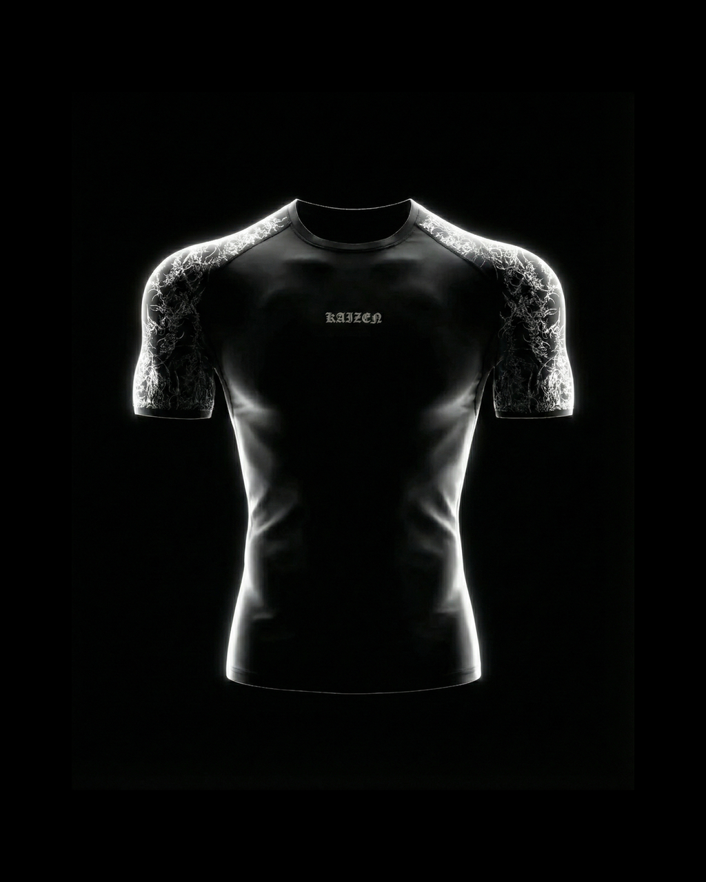 K-01 SYGILLISM COMPRESSION SHIRT - BLACK