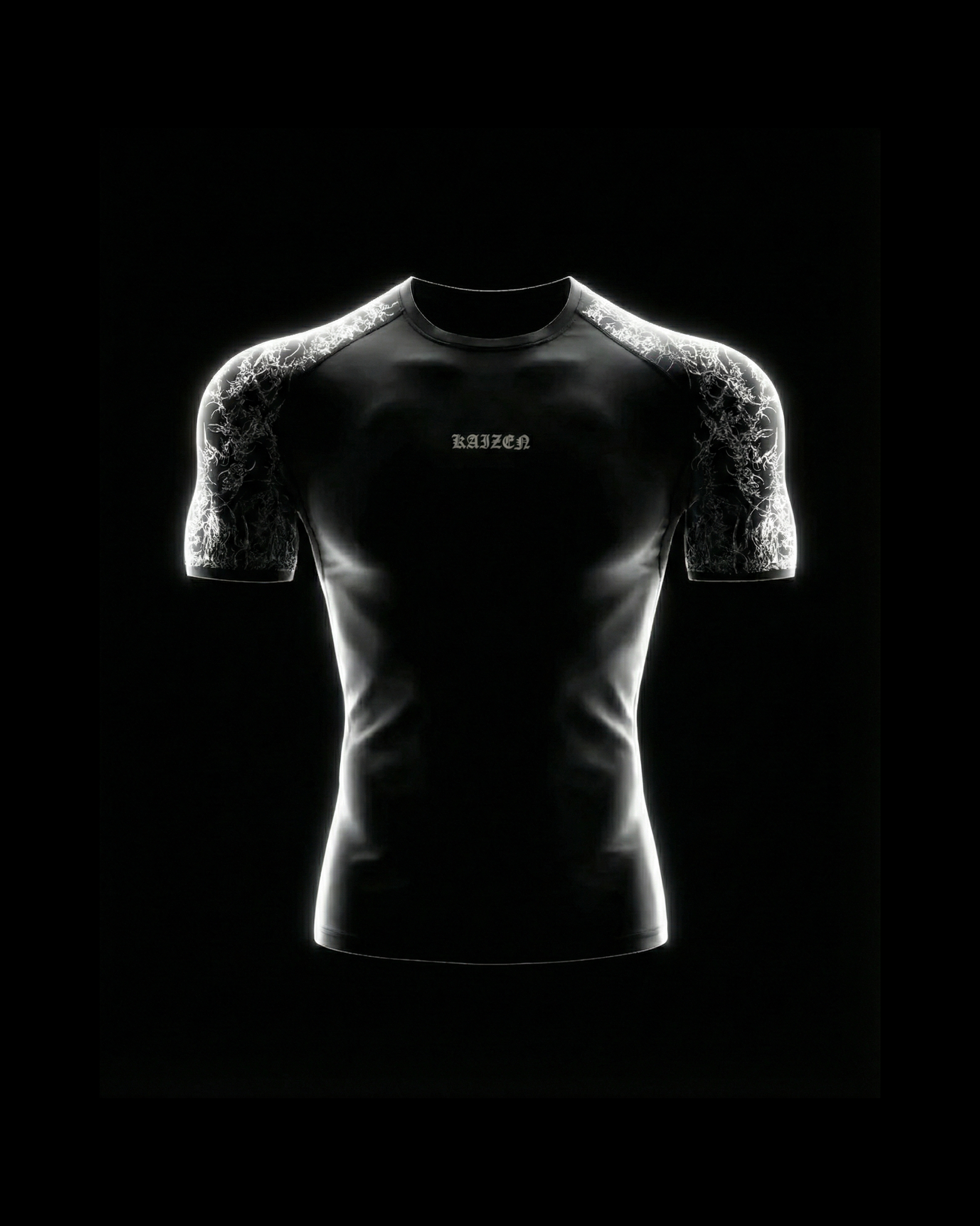 K-01 SYGILLISM COMPRESSION SHIRT - BLACK
