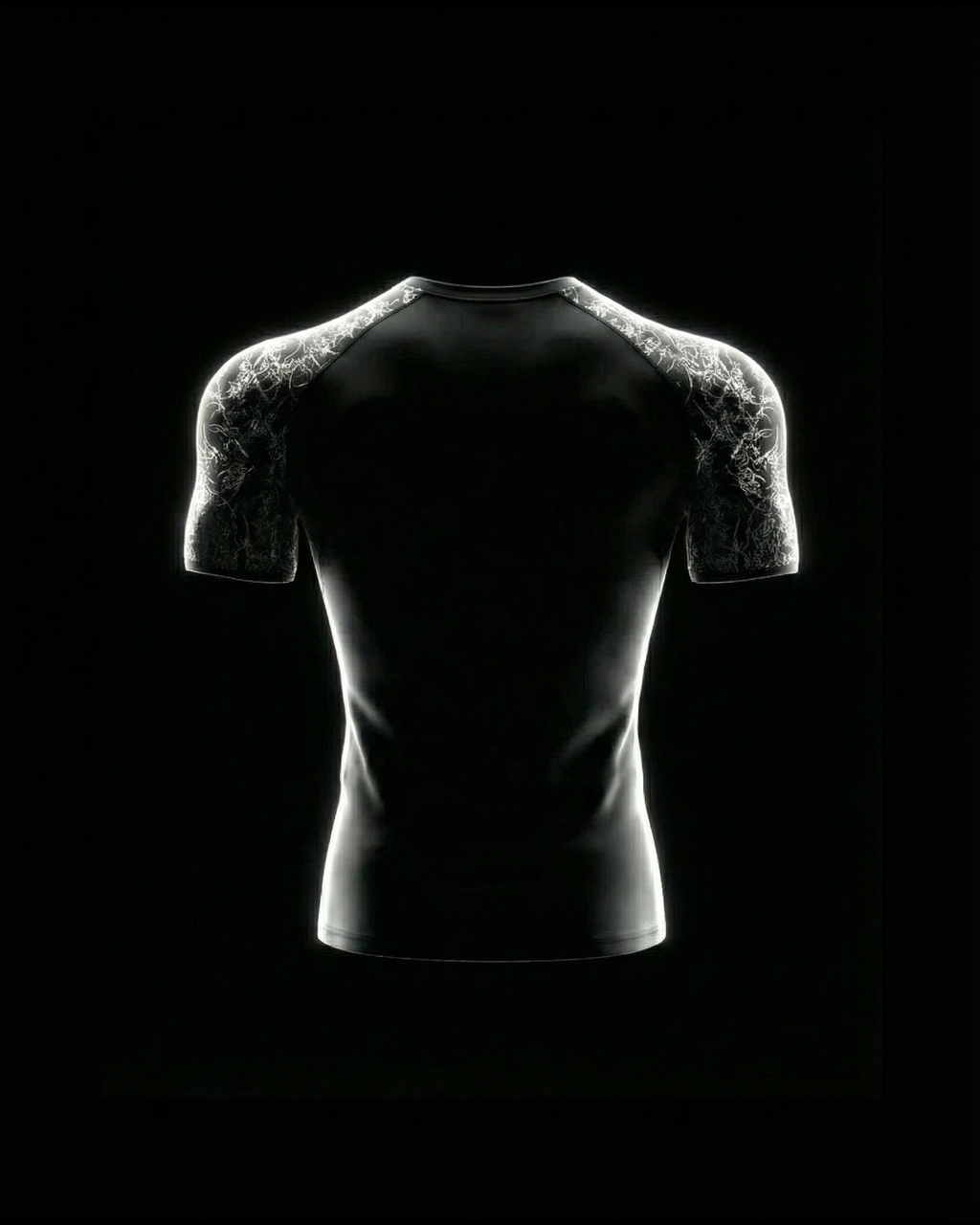 K-01 SYGILLISM COMPRESSION SHIRT - BLACK