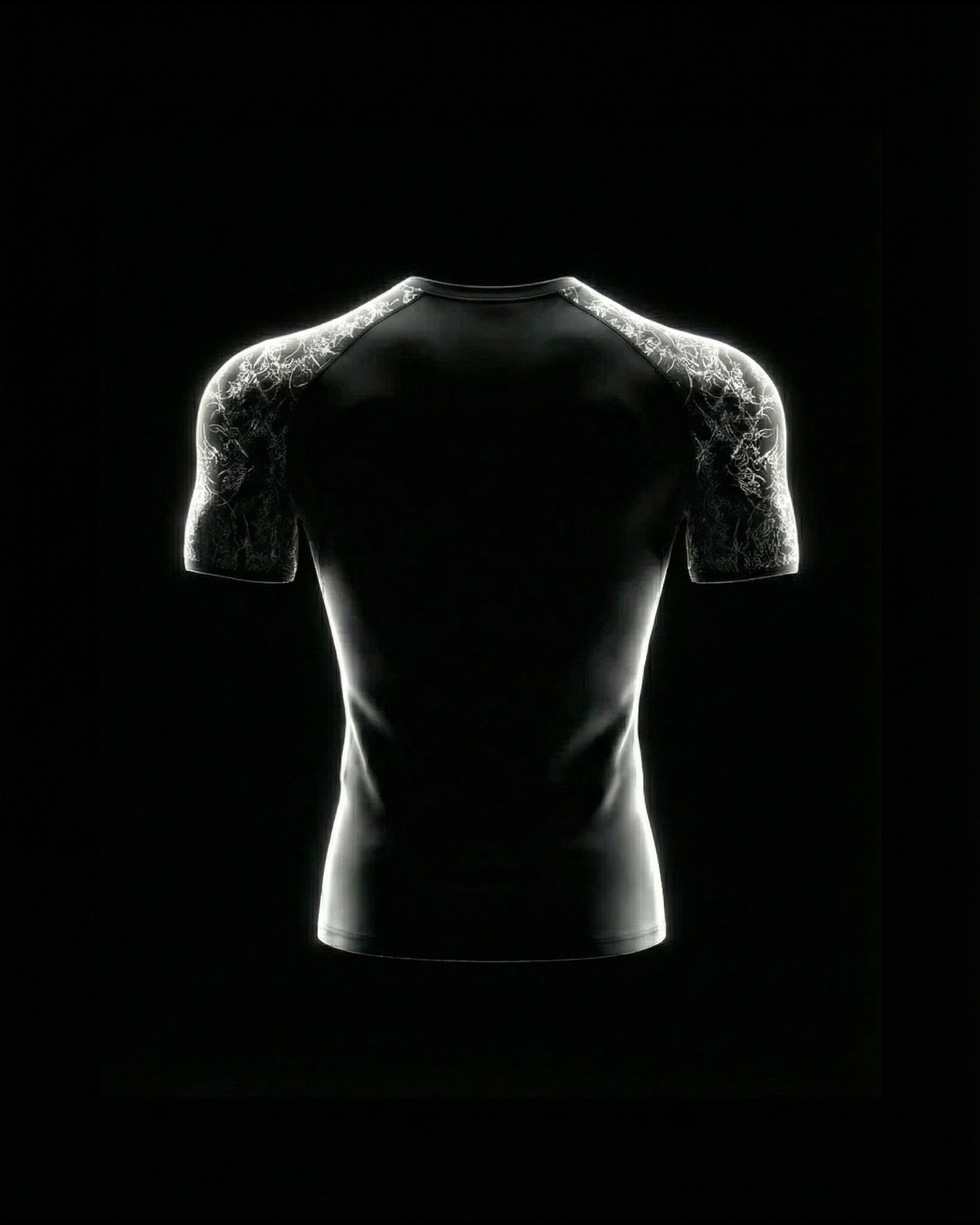 K-01 SYGILLISM COMPRESSION SHIRT - BLACK