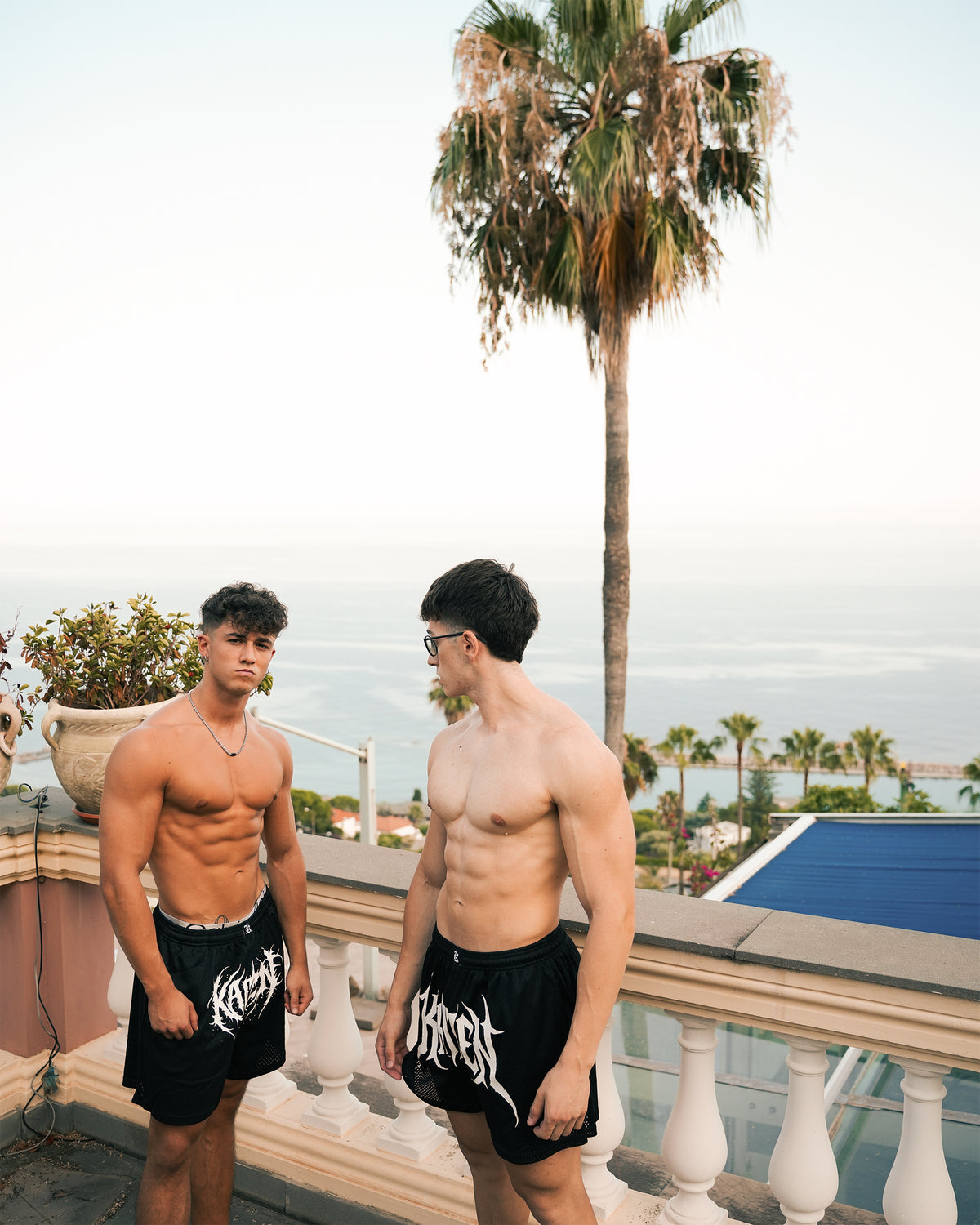 LEG-DAY MESH SHORT - ABYSSAL / BLACK