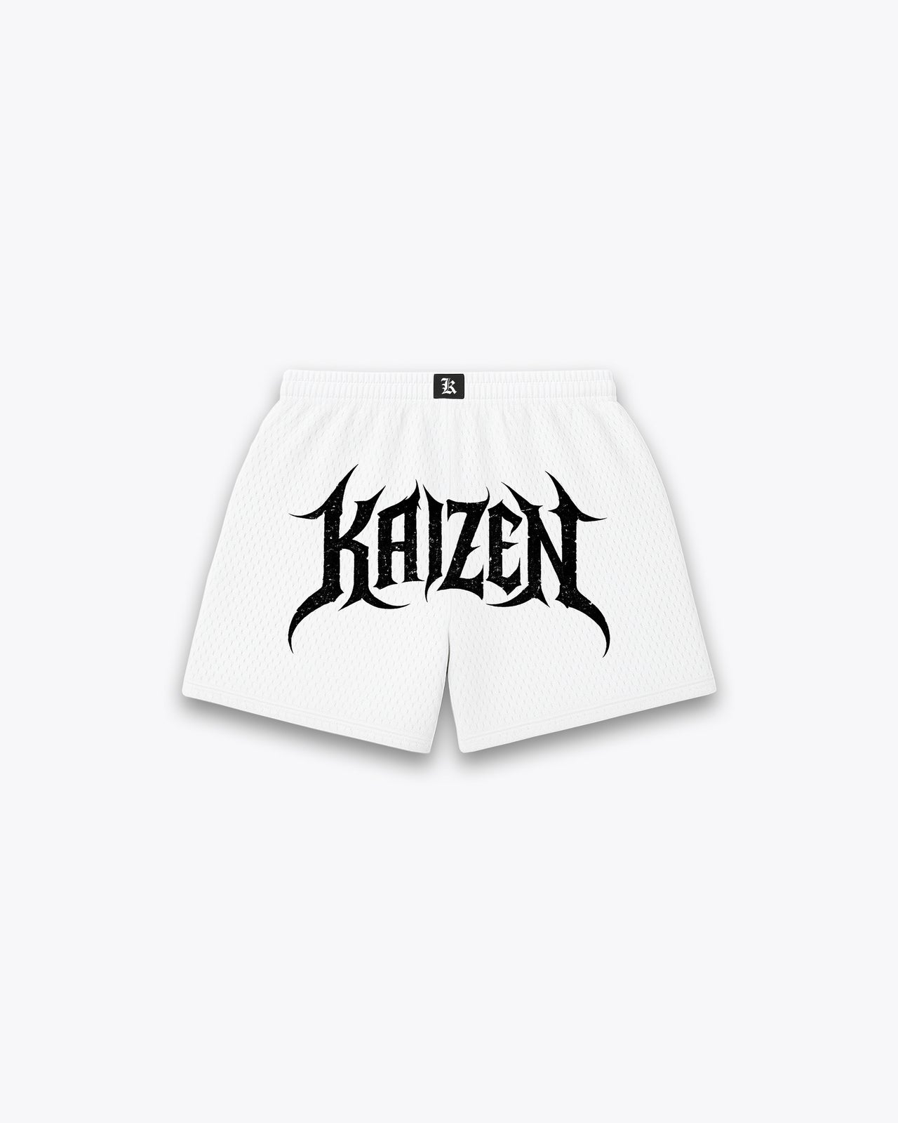 LEG-DAY MESH SHORT - RAZOR / WHITE