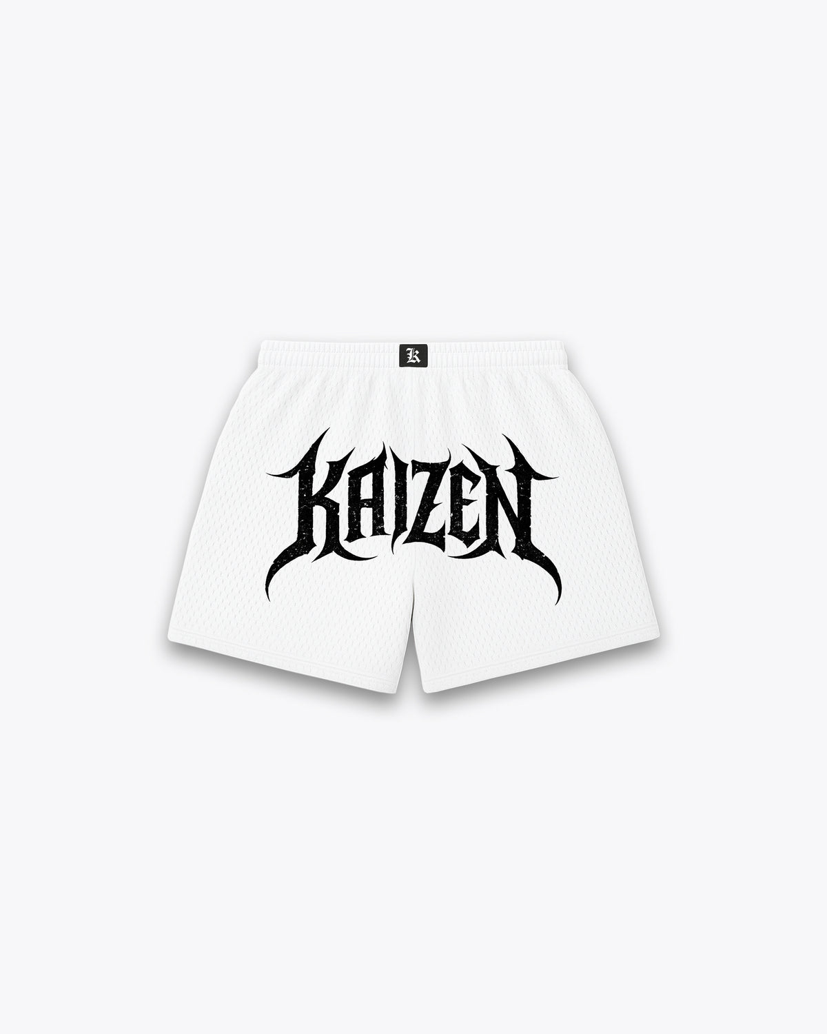 LEG-DAY MESH SHORT - RAZOR / WHITE