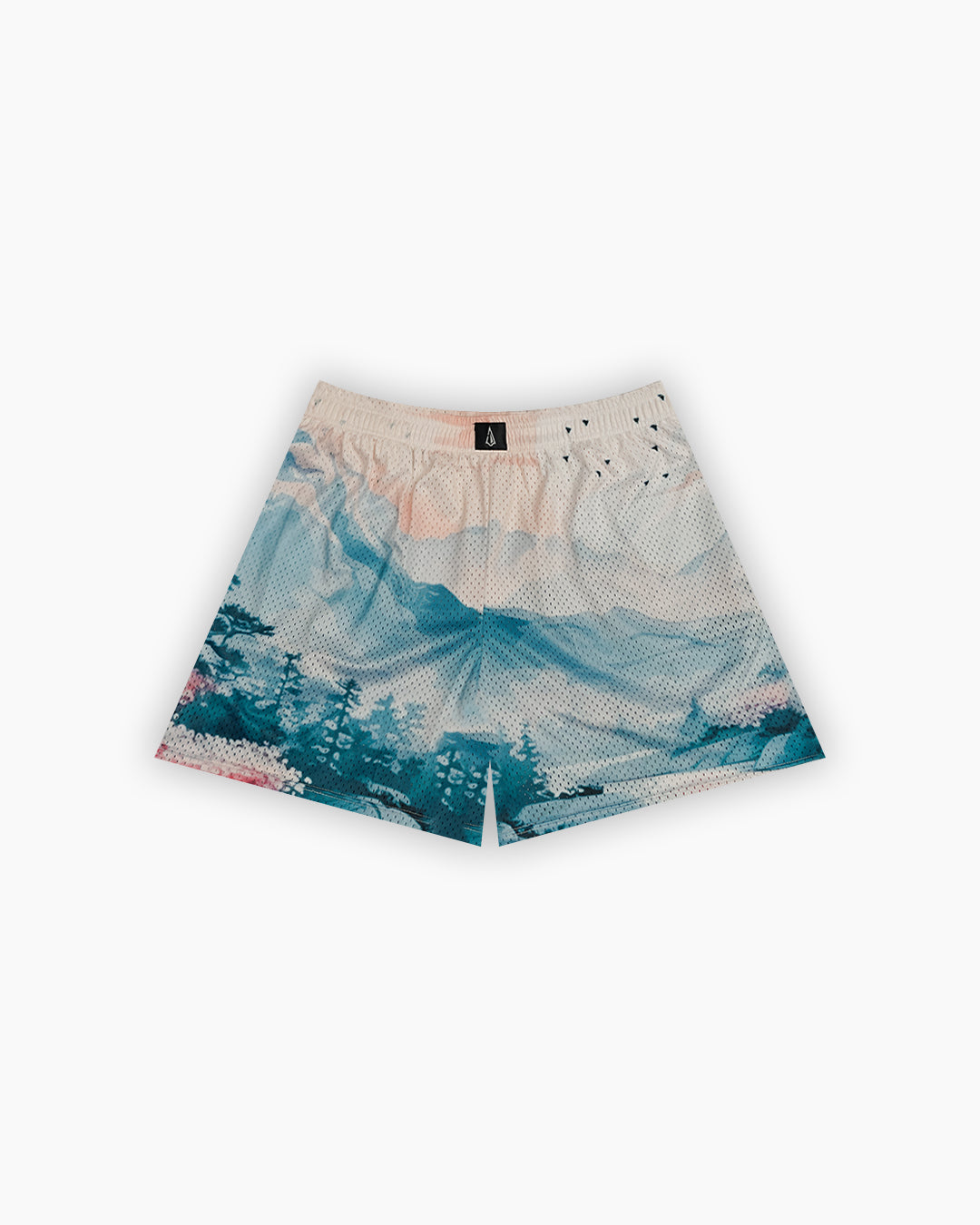 LEG-DAY SHORTS - MOUNTAINS AND LAKE