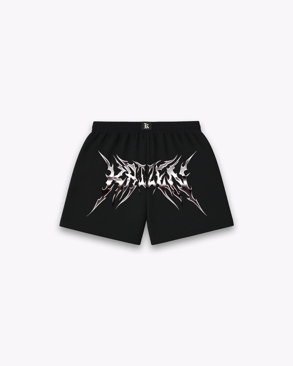 LEG-DAY MESH SHORT CHROME - BLACK
