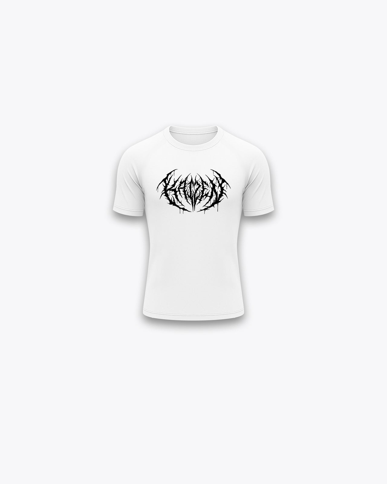 SHORTSLEEVE COMPRESSION T-SHIRT - BLACK CRAZE / WHITE