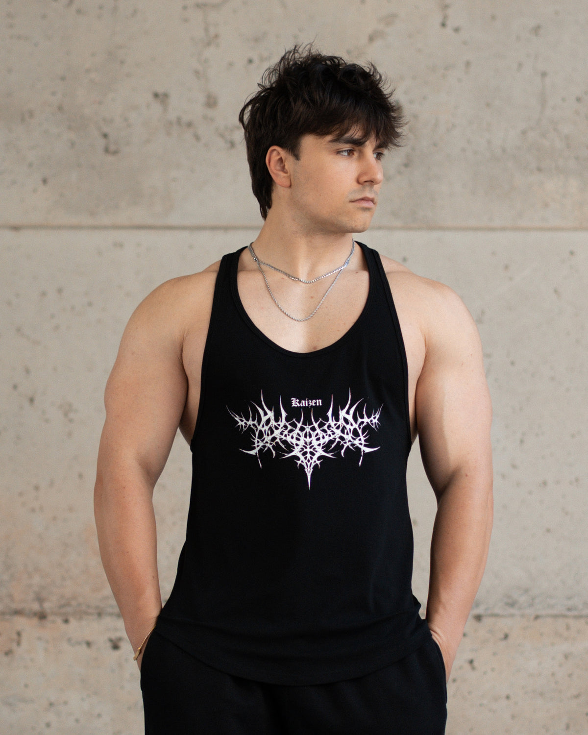 STRINGER TANK - REVENGE / BLACK