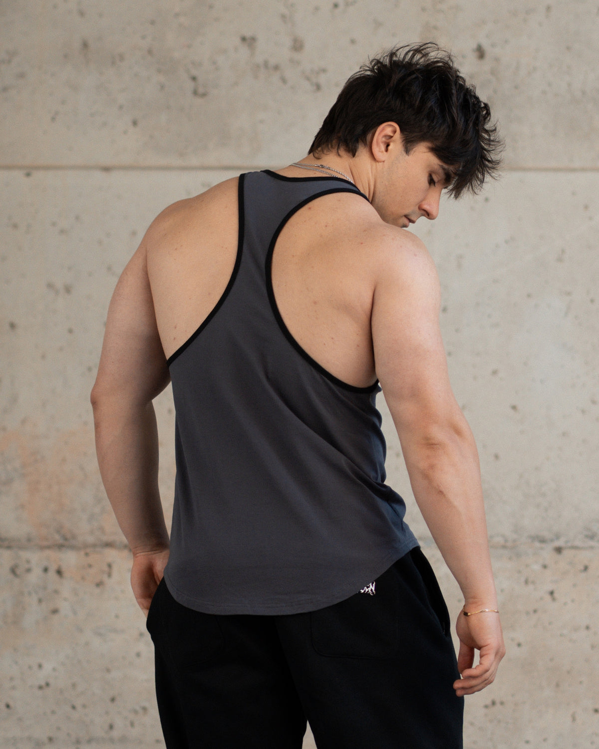 STRINGER TANK - REVENGE / GREY