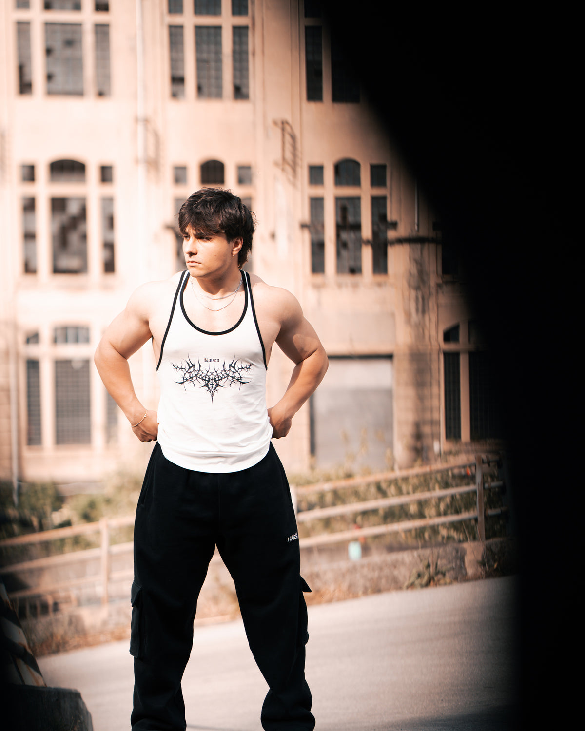 STRINGER TANK - REVENGE / WHITE