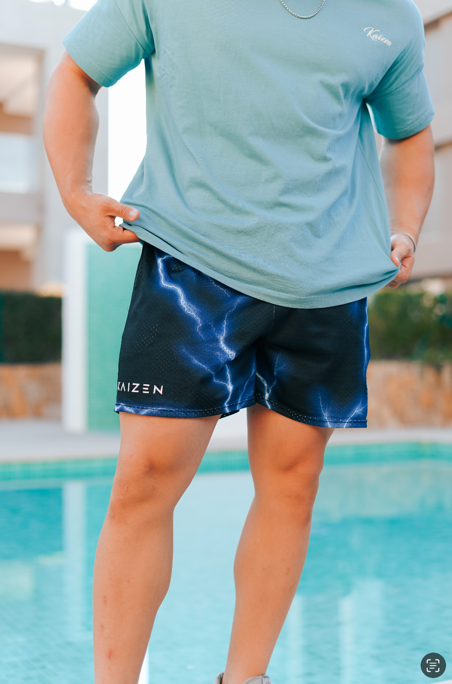 Leg-Day Shorts - Thunderstorm