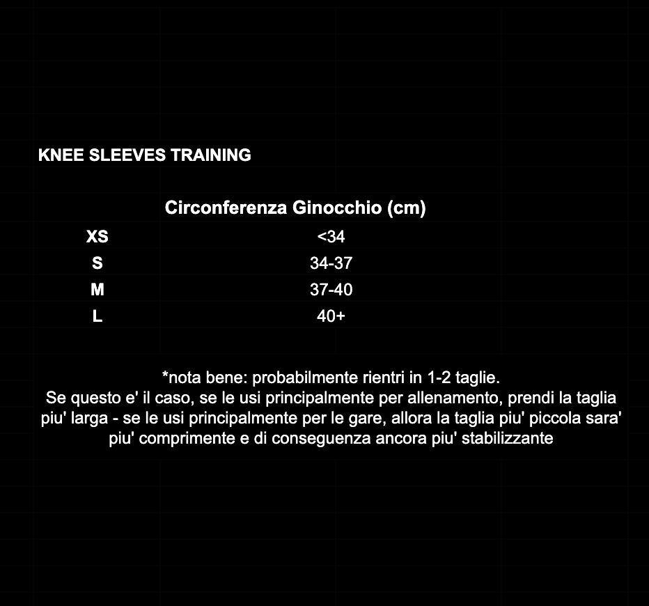 TRAINING KNEE SLEEVES