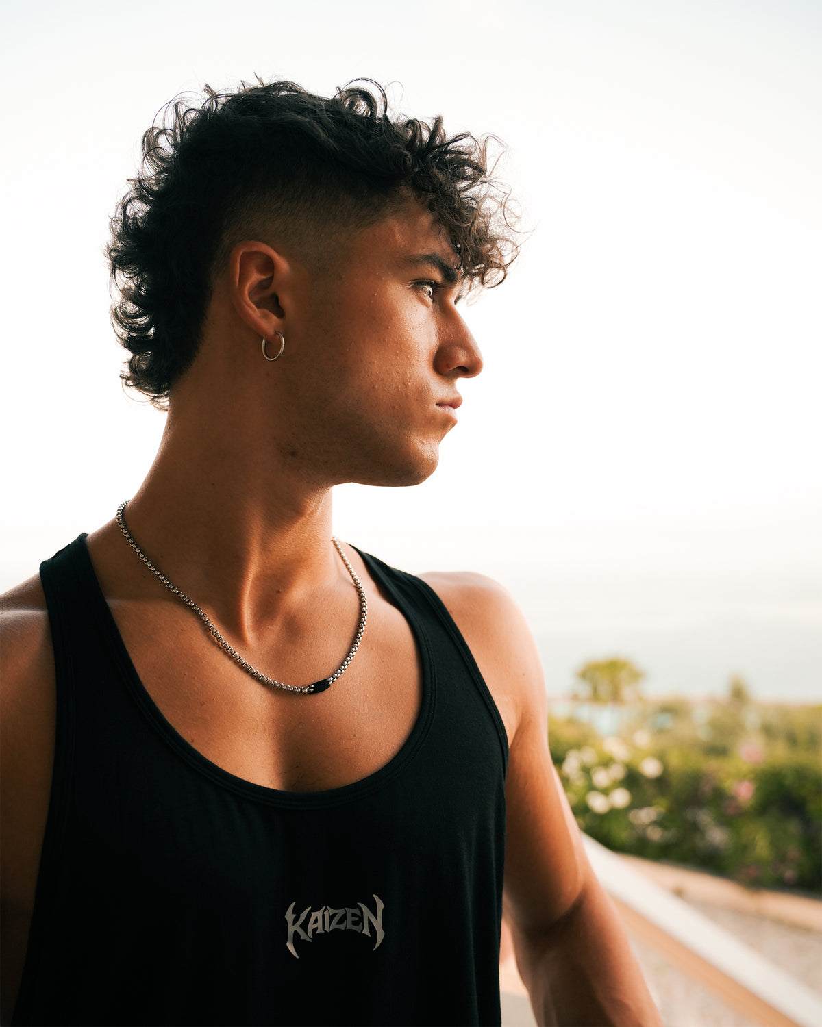 ULTRASOFT STRINGER TANK - GREY LOGO / BLACK