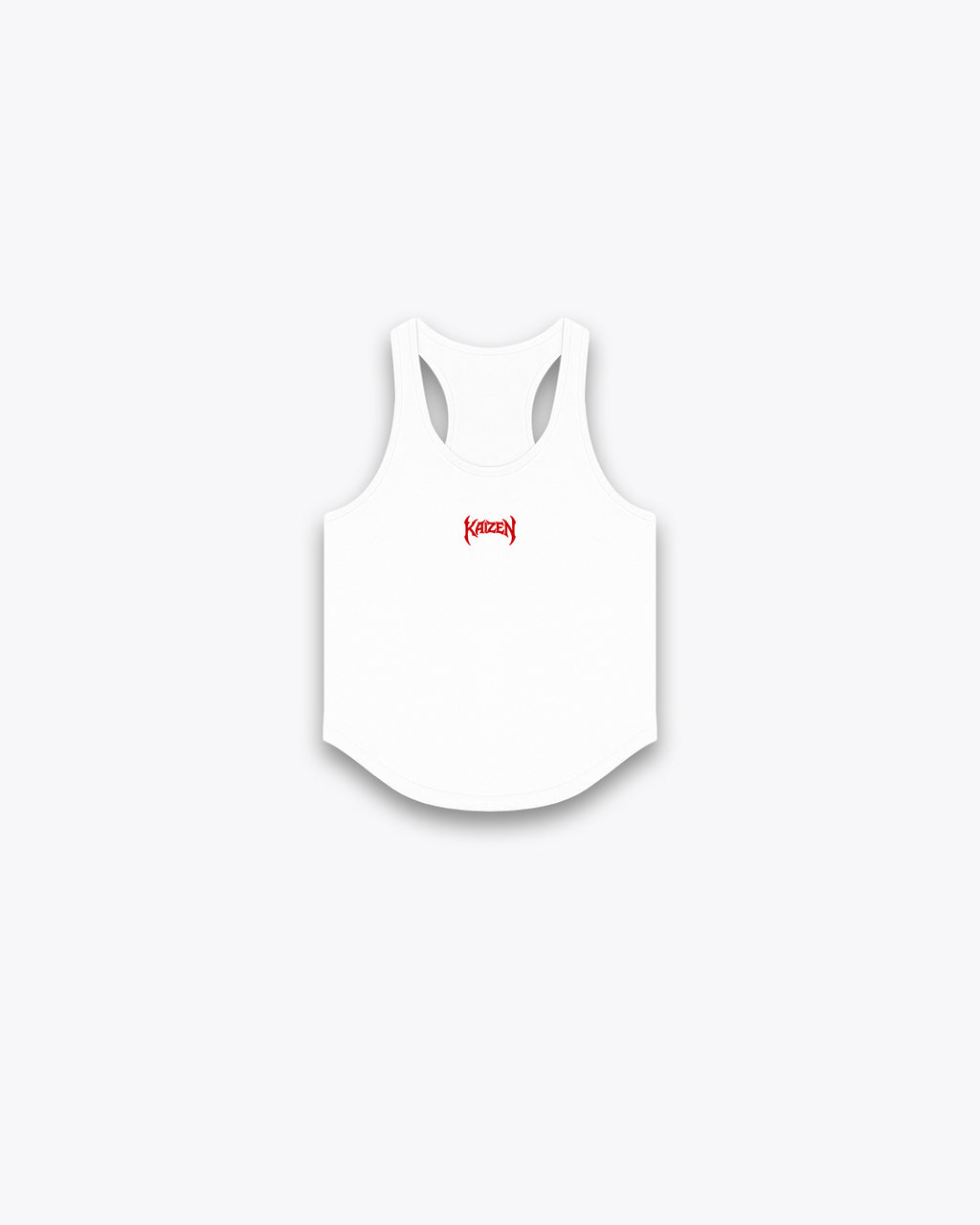 ULTRASOFT STRINGER TANK - RED LOGO / WHITE