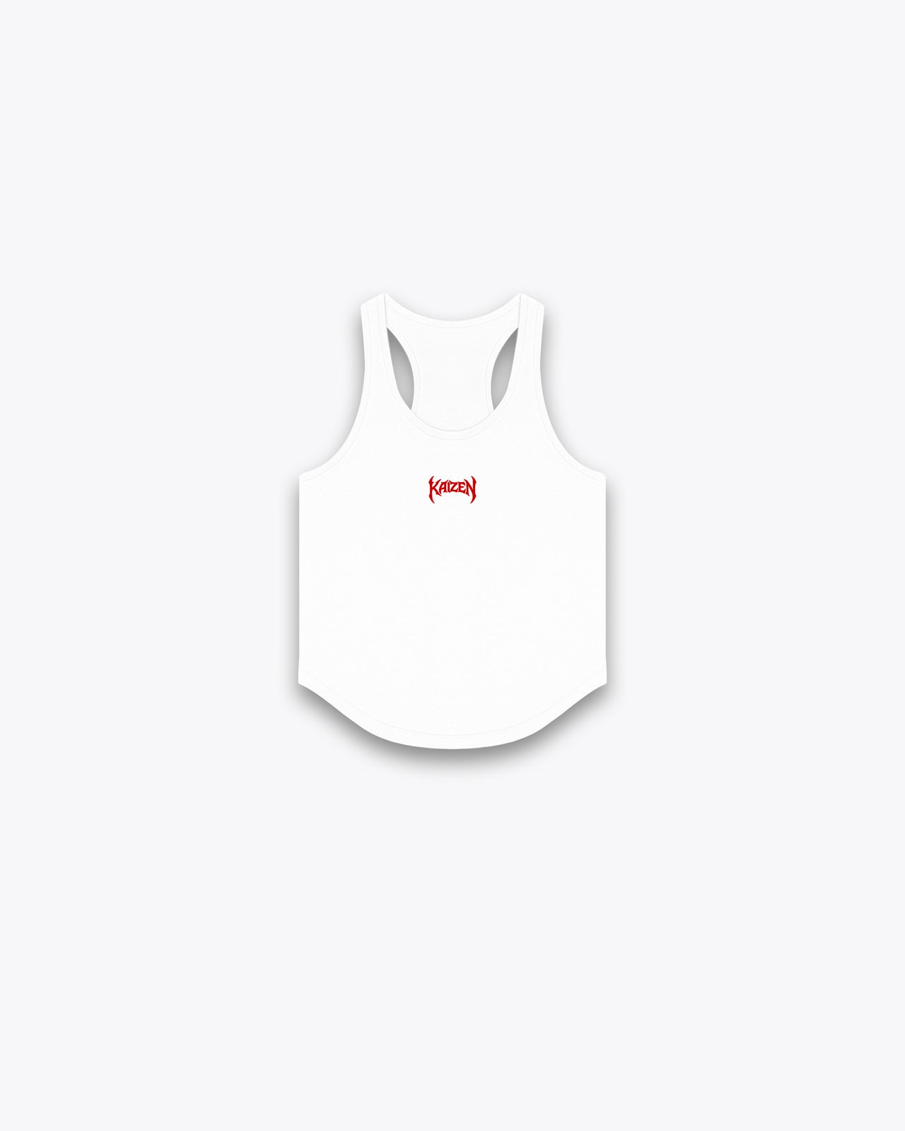ULTRASOFT STRINGER TANK - RED LOGO / WHITE