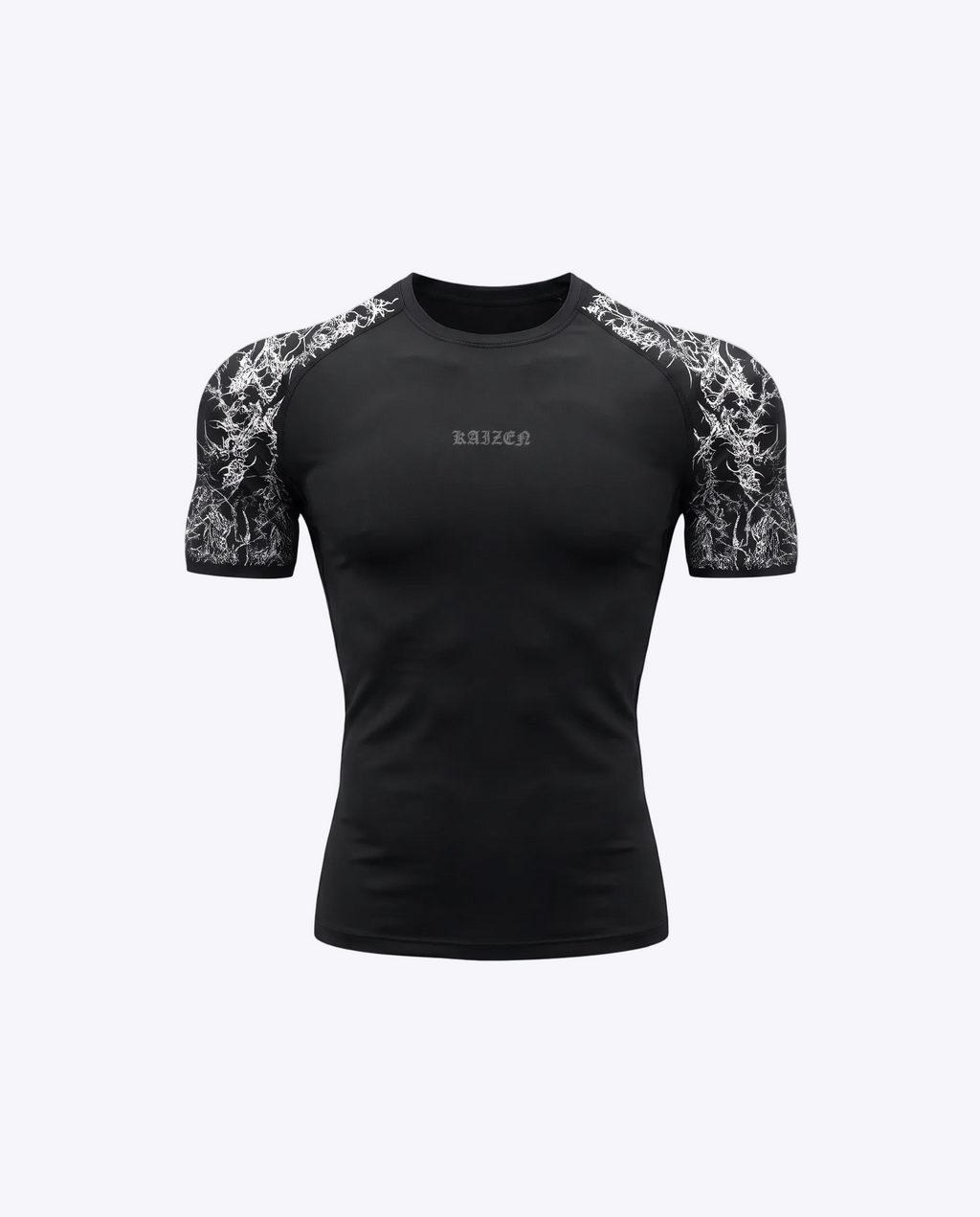 K-01 SYGILLISM COMPRESSION SHIRT - BLACK