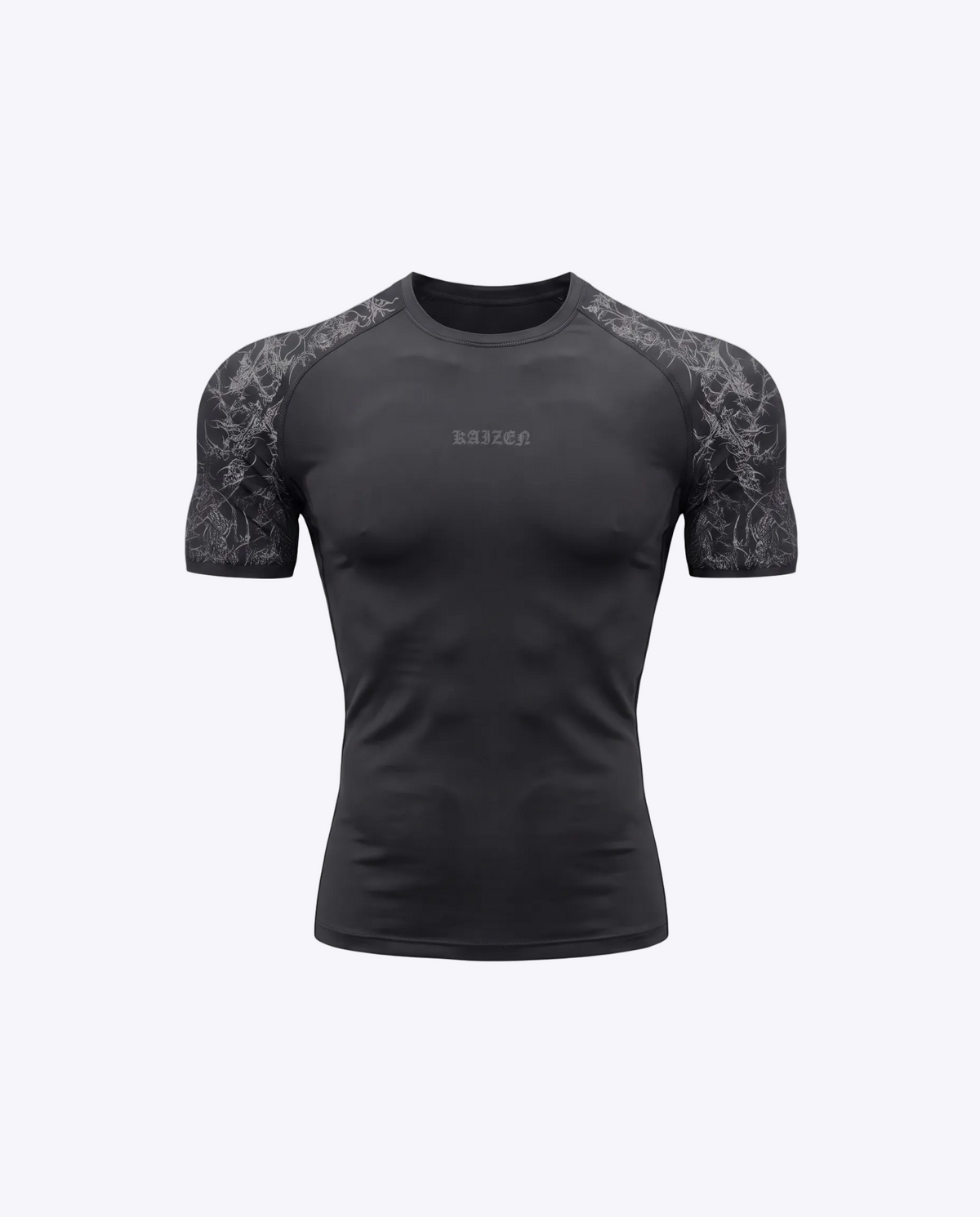 K-01 SYGILLISM COMPRESSION SHIRT - GREY