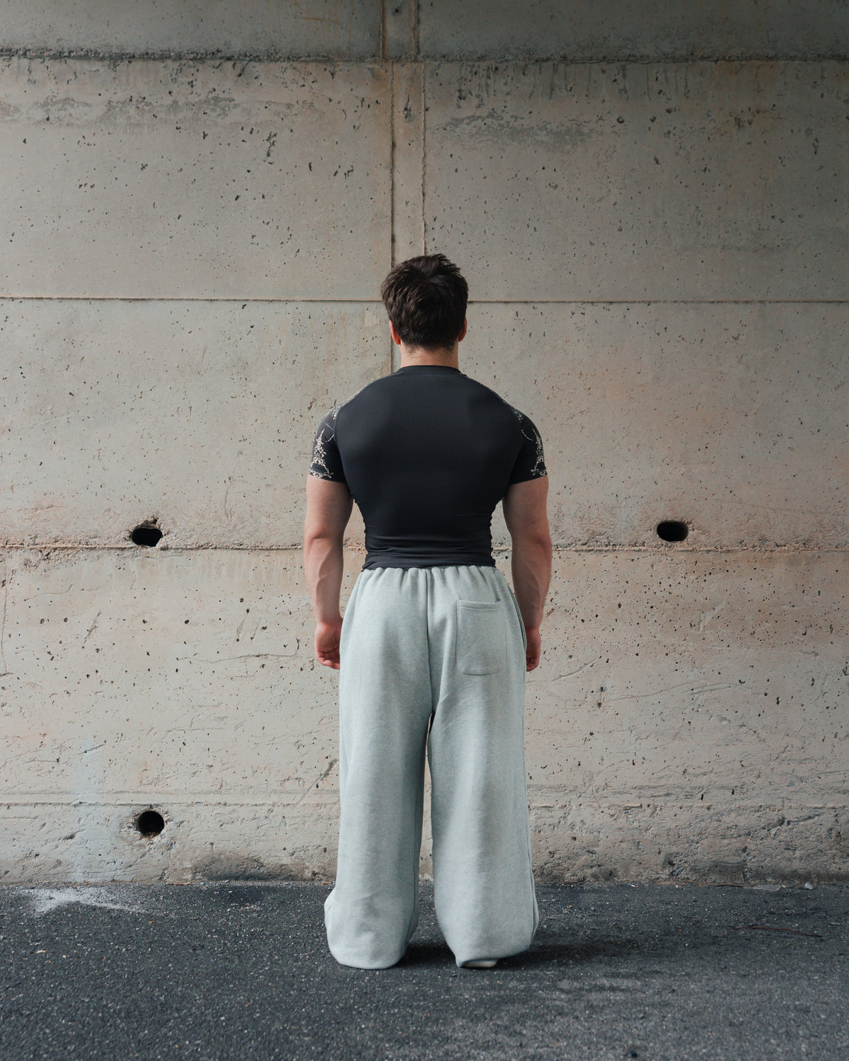 K-01 SYGILLISM COMPRESSION SHIRT - GREY