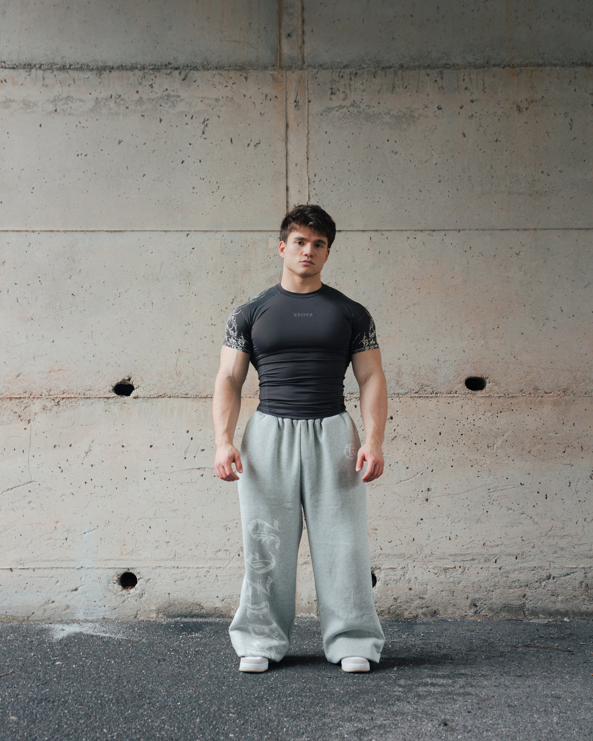 K-01 SYGILLISM COMPRESSION SHIRT - GREY