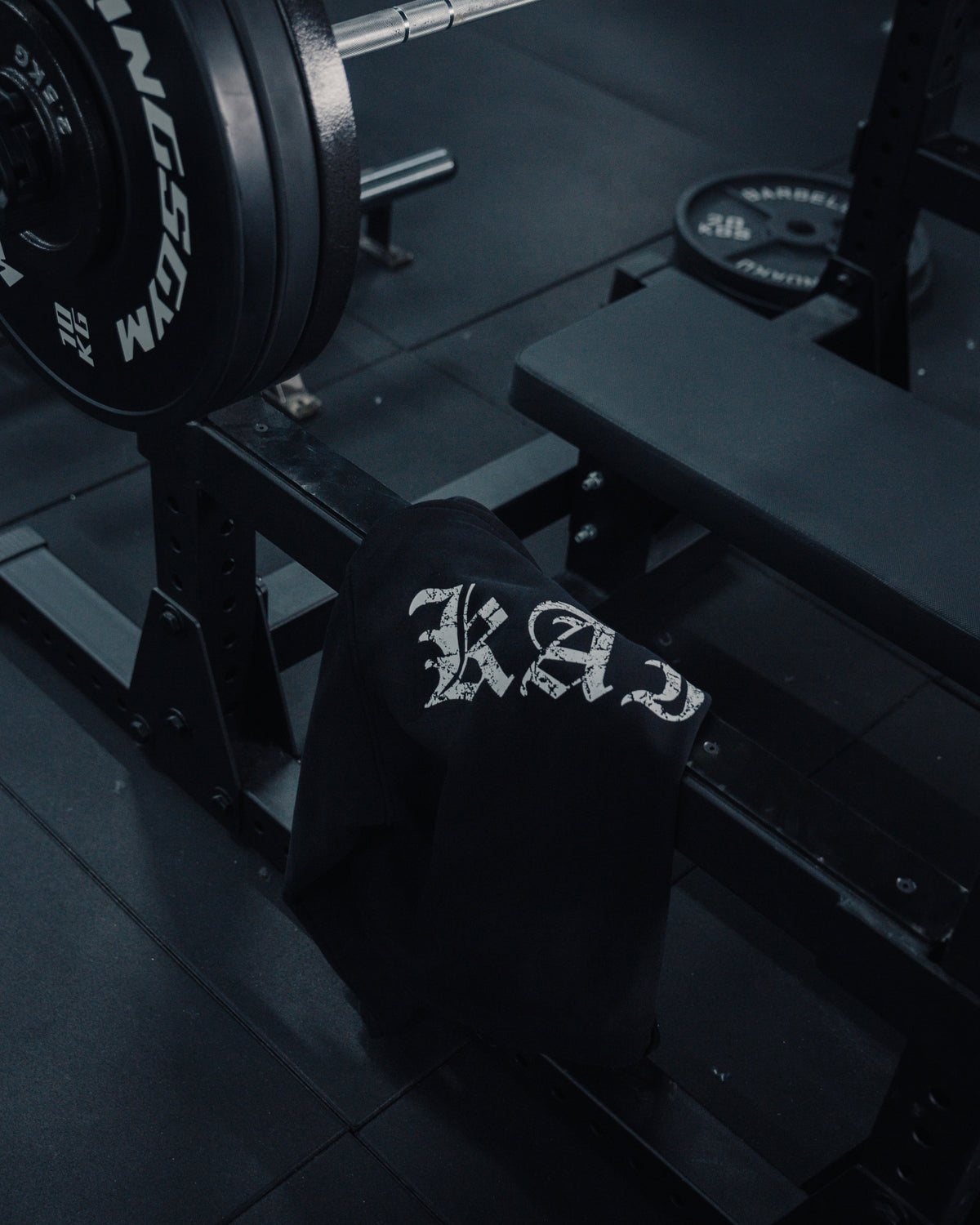 K-01 OG SET BAGGY NO-CUFF JOGGERS - BLACK