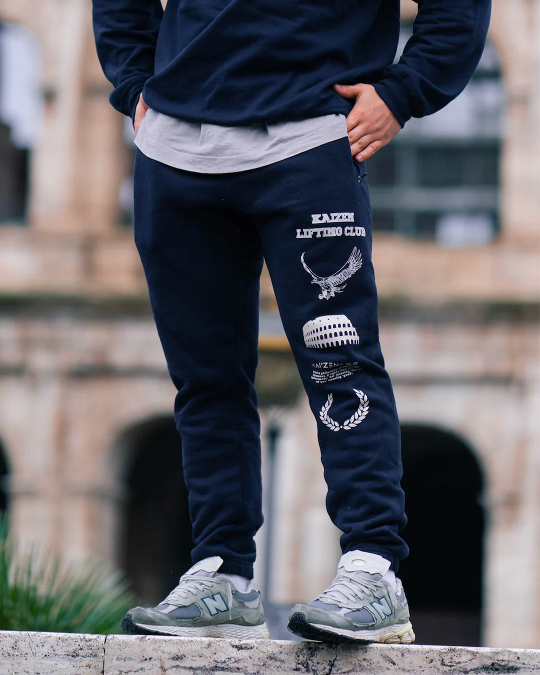 IMPERIUM JOGGERS - NAVY BLUE