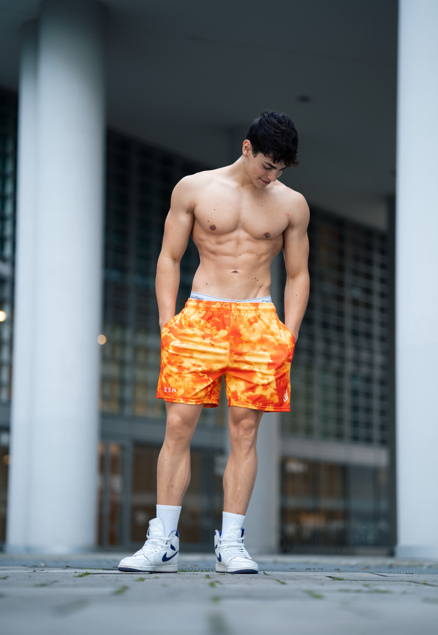 LEG-DAY SHORTS - SUNRISE